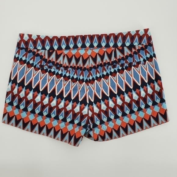 J. Crew Factory 3" Printed Stretch Chino Shorts, Size 6 - Picture 3 of 6